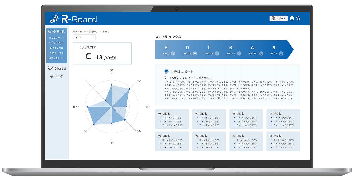 AIが自動でデータ内容を分析